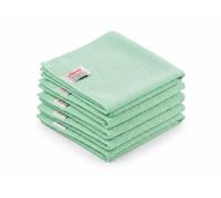 Vileda Professional, Bayeta microfibra reciclada Microtuff, Verde, 5 uds