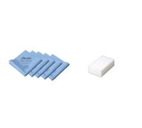Vileda Professional Bayeta PURmicro Activa Azul Unidades + Estropajo miraclean