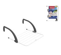 Vileda Secador De Ropa Brezza De Acero Inoxidable Con Brazos De Resina