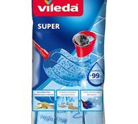 VILEDA Super Fregona Tiras + Zona Limpieza Microfibras Fregona