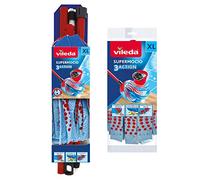 Vileda Supermocio CompactMop 3 Action XL con Paquete de Recambio Adicional