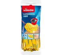 Vileda Fregona 128263 – 30% de microfibra – Amarillo