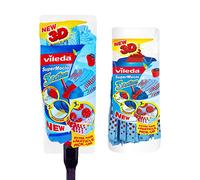 Vileda Supermocio VIL131717P - Fregona de Triple acción y Recambio