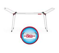 Vileda Tendedero extensible Infinity Flex XXL – Varillas telescópicas – Blanco, ya montado