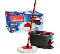 Vileda Cubo con pedal Sistema Turbo Smart - fregona de microfibras