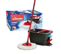 Vileda Cubo con pedal Sistema Turbo Smart - fregona de microfibras