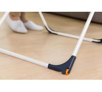 Vileda universal tendedero x-legs de acero con alas plegables, 18 metr