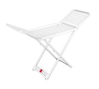 Vileda Tendedero de Suelo con Caballete Zaffiro – Plegable, ruedas, para exteriores, 20 m, 100% resina