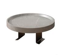 Vilgftyiet Bandeja de madera con clip para sofá, ancho ajustable, reposabrazos, mesa para café, aperitivos, bebidas, libros, soporte remoto de 30 x 30 cm (gris)
