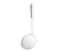 Vilgftyiet Espumadera profesional de acero inoxidable para separación de aceite, cucharón colador de malla para eliminar la grasa y la espuma del caldo, utensilio de cocina a prueba de óxido con