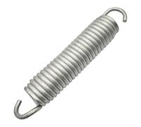 Vilgftyiet Muelle de extensión 116-0032 sustituye a 103-4480 para Toro para EXMARK para cortacésped LAWN-BOY Parte 74410 74444 Z400 para Master Series para cubierta de giro cero, metal plateado