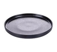 Villa d'Este Home Tivoli 1996 Juego de 3 platos llanos de gres, Horeca Black