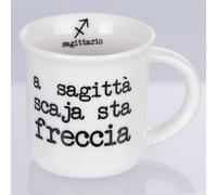 Villa d'Este Home Tivoli Taza de café 90 ml de porcelana, sagitario, S.P.Q.eRe Zodiaco