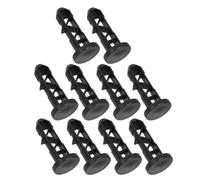 VILLCASE 10 Unidades Pasadores de Bisagra Diseño Multifuncional para Tapa de Cubo de Basura de Plástico Negro 240l y Fácil Instalación para Uso Interior y Exterior