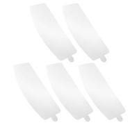 VILLCASE 5 Piezas Lente de Reemplazo para Capucha de Soldadura y Casco de Arenado, Protección contra Polvo, Pvc Blanco de 0.25mm de Grosor para Operaciones de Chorro de Arena