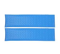 VILLCASE Alfombrillas Piezas Escaleras para Piscina de Antideslizantes 2 de PVC Color Azul Prácticas y Fáciles de Limpiar Protector Adecuado Suelo