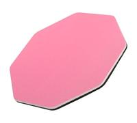 VILLCASE Almohadilla de Liberación de Pintura Tapa del Sello, Tapete de Placa de Cera de Sellado, Aleación de Aluminio, Eva y Espuma, Rosa, Portátil y Práctica, para Sellos de Cera