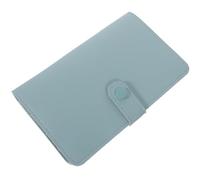 VILLCASE Bolsa Organizadora para Brocas de Taladro de Uñas 37 Agujeros Portátil Resistente y Ligera Azul Agua Soporte Adecuado para Herramientas de Manicura y Accesorios de Belleza