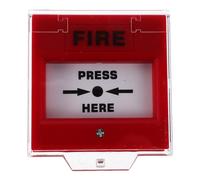 VILLCASE Botón de Alarma para Salida de Emergencia Diseño de Alta Sensibilidad y Doble Funcionalidad en Plástico Rojo para Escenarios de Emergencia y Escuelas