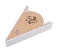 VILLCASE Caja de Música para Aliviar el Estrés con Sonido de Pájaros Fabricada en Madera y Abs, Funciona con Batería para Relajación Hogar