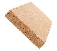 VILLCASE Ladrillos Refractarios de Arcilla para Chimenea y Horno de Parrilla, Bloque Aislante Ignífugo Ligero y Resistente para Estufas y Ambientes de Alta Temperatura