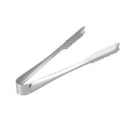 VILLCASE Pinzas Fáciles de Llevar Pan y Carne para Servir Comida de 15cm de Acero Inoxidable Paquete de 4 Unidades en Uso Familiar