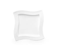 Villeroy & Boch Plato NewWave cuadrado 24 x 24 cm porcelana blanco