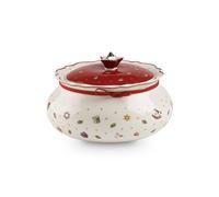 Villeroy & Boch 14-8585-4556 Toy´s Delight Tarro de Galletas, Porcelana, Blanco/Multicolor, Pequeño