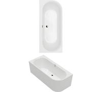 Villeroy & Boch 180OBN9CL00VDRW, inodoro de pared Oberon 2.1, dimensiones: 1800 x 800 x 620 mm