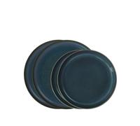Villeroy & Boch 1951688547 Crafted Denim - Vajilla (4 piezas), color azul
