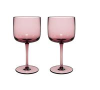Villeroy & Boch - Juego De Copas De Vino Like Grape, Set 2 Piezas, Vidrio De Color Uva, Capacidad 270Ml