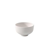 Villeroy & Boch Cuenco Afina Ø11 cm Blanco — diseño en relieve, apto lavavajillas y microondas