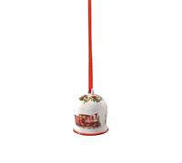 Villeroy & Boch - Annual Christmas Edition Campanilla de Navidad 2025 Colorida, Campana de decoración para el árbol, Adornos navideños, Pieza de coleccionista, Porcelana Premium