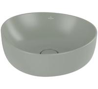 Villeroy & Boch Antao lavabo 40x39.5 cm sobre encimera verde mate 4A7240R8