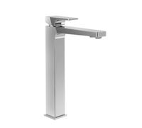 Villeroy & Boch Architectura Square - Grifo de lavabo con desagüe Push-Open, AquaSmart, cromo TVW12500200061