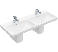 Villeroy & Boch Avento lavabo 120x47 cm rectangular clásico-para mueble-doble blanco brillante 4A23CK01
