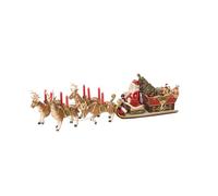 Villeroy & Boch Christmas Toys Memory Caja de música Papá Noel en Trineo, Porcelana, Colorido