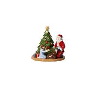 VILLEROY & BOCH Christmas Toys - Portavelas Bescherung 14x14x13cm multicolor