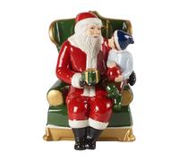 Villeroy & Boch Christmas Toys Santa Claus en un Butaca rojo