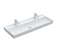 Villeroy & Boch Collaro lavabo 120x47 cm rectangular para mueble-doble blanco brillante 4A33C1R1