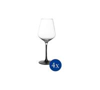 VILLEROY & BOCH Copa de vino blanco Manufacture Rock 4 unidades 380 ml negro