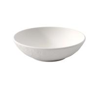 Villeroy & Boch – Cuenco Manufacture Rock Ø13,2 cm Blanco, apto para lavavajillas y microondas