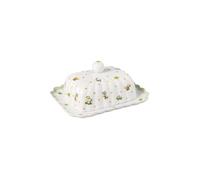 Villeroy & Boch - Easter Delight mantequera, porcelana Premium, motivos nostálgicos de Pascua, detalles dorados, recipiente decorativo para mantequilla y untables