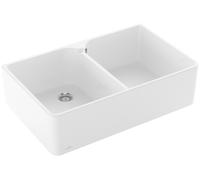 Villeroy & Boch Farmhouse fregadero de cerámica 79.5x50 cm blanco 638001R1