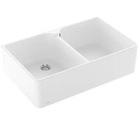 Villeroy & Boch Farmhouse fregadero de cerámica 79.5x50 cm blanco 638001RW
