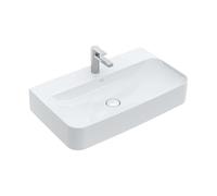 Villeroy & Boch Finion lavabo 80x47 cm rectangular clásico-para mueble blanco brillante 41688CR1