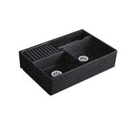 Villeroy & Boch - Fregadero de cerámica 90x63cm, CeramicPlus, cromita 632391J0