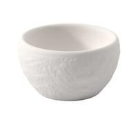 Villeroy & Boch - Manufacture Rock blanc, huevera blanca, apta para lavavajillas, aspecto pizarra mate, diseño moderno, se puede utilizar como vaso de aguardiente/chupito, porcelana Premium