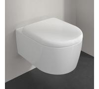 Villeroy & Boch, juego completo para inodoro Skyla, de montaje en pared, con sistema de descarga TwistFlush y revestimiento CeramicPlus