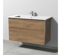 Villeroy & Boch: Lavabo Venticello con mueble bajo lavabo Sanipa de 3 vías, 100 cm